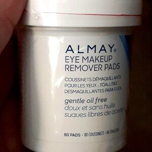 NEW!  Almay Eye Makeup Remover Pads Gentle Oil Free 80 Pads - Sealed!  Unopened!